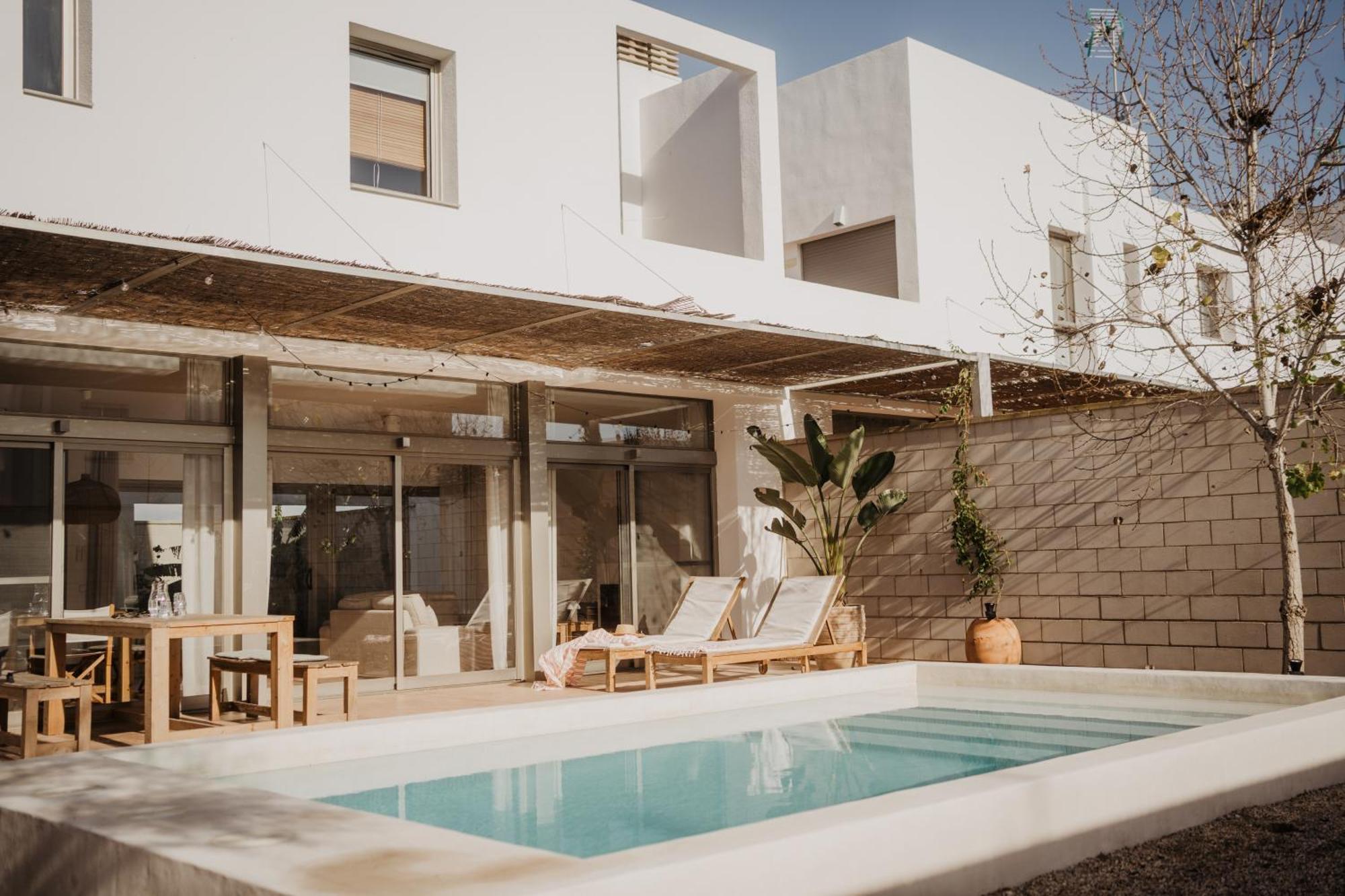 Casa2Patis Villa El Poble Nou del Delta Exteriör bild