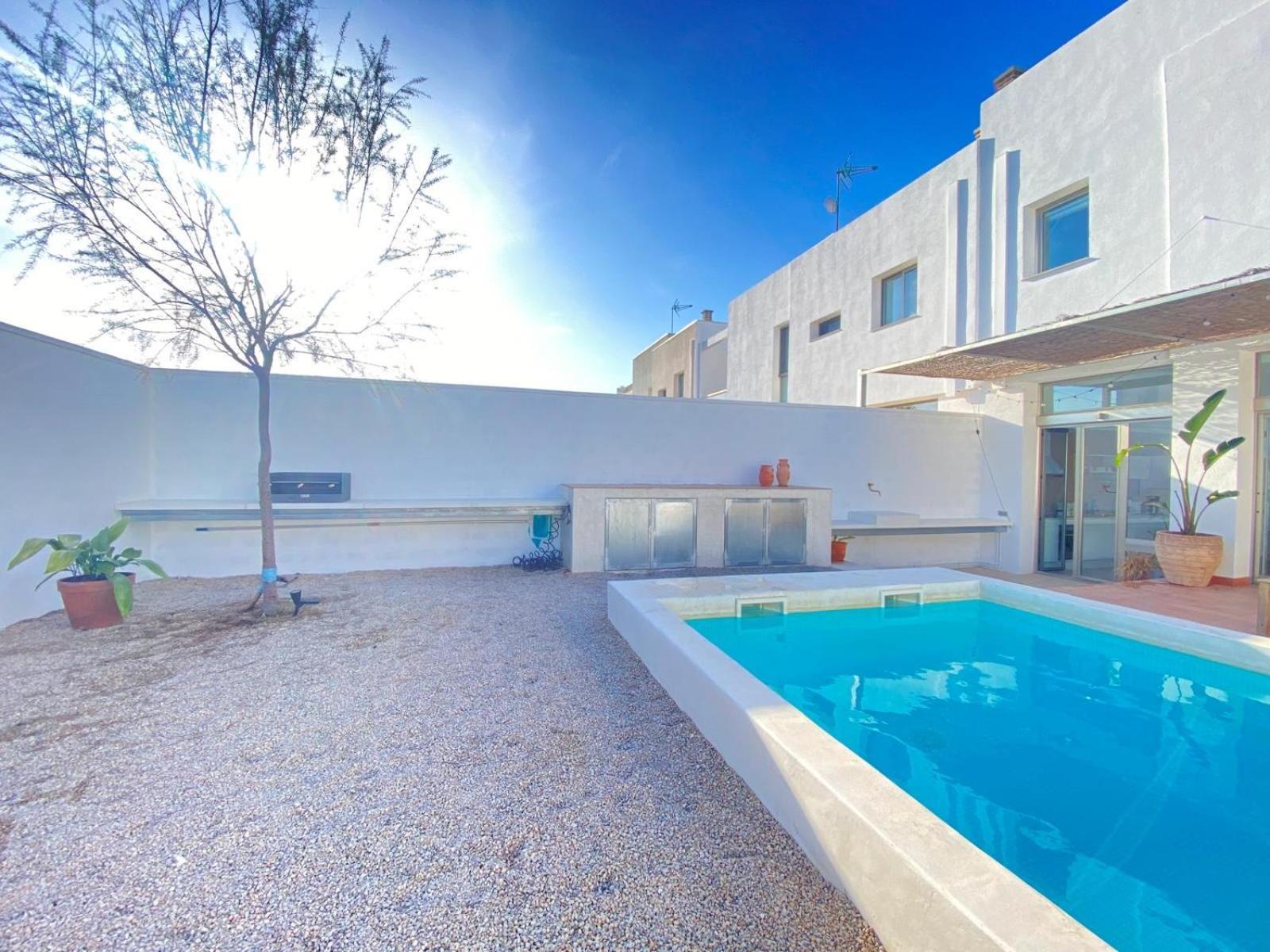 Casa2Patis Villa El Poble Nou del Delta Exteriör bild